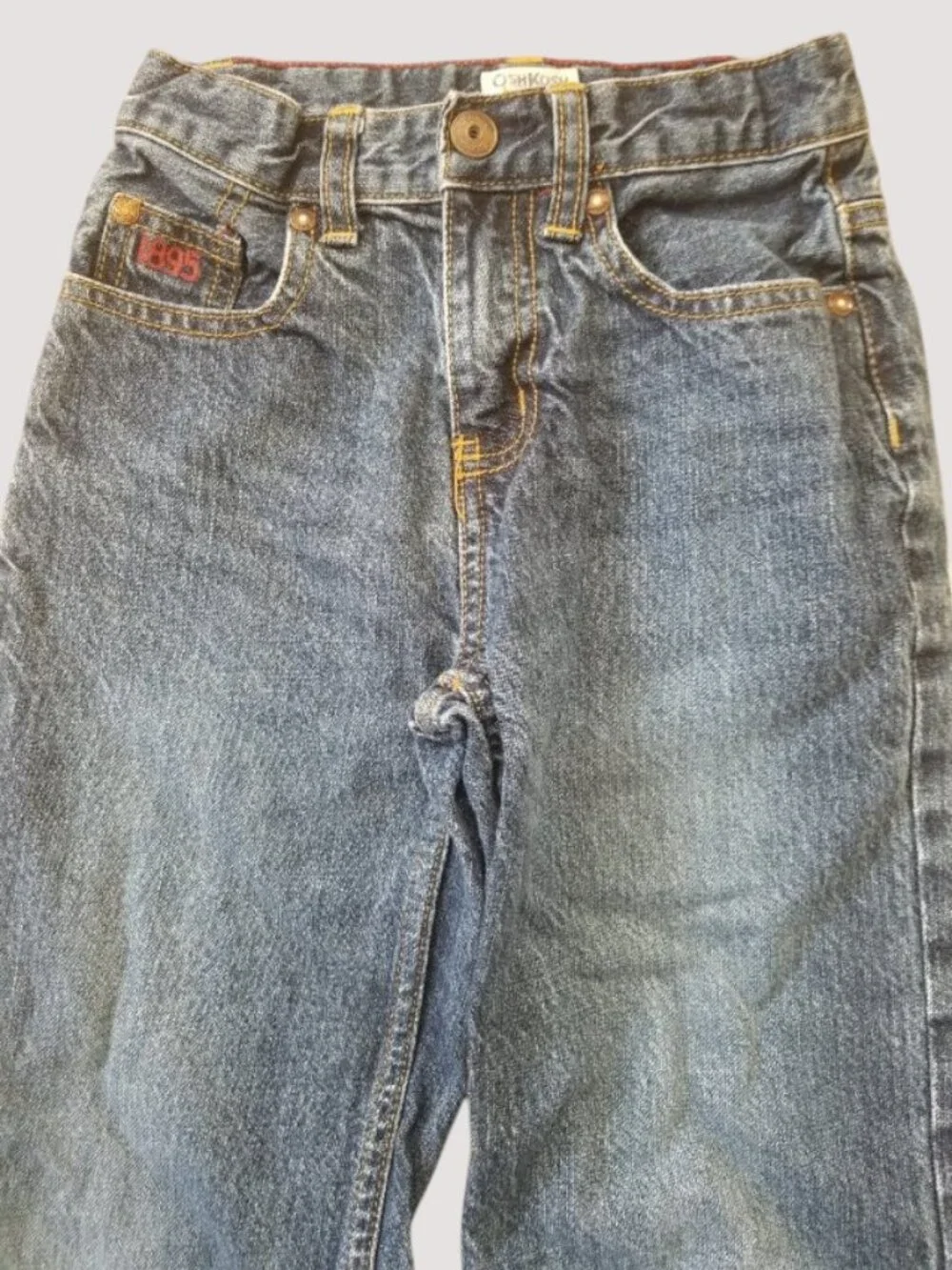 OSH KOSH  Classic Denim Jeans Boys Size 8 Slim